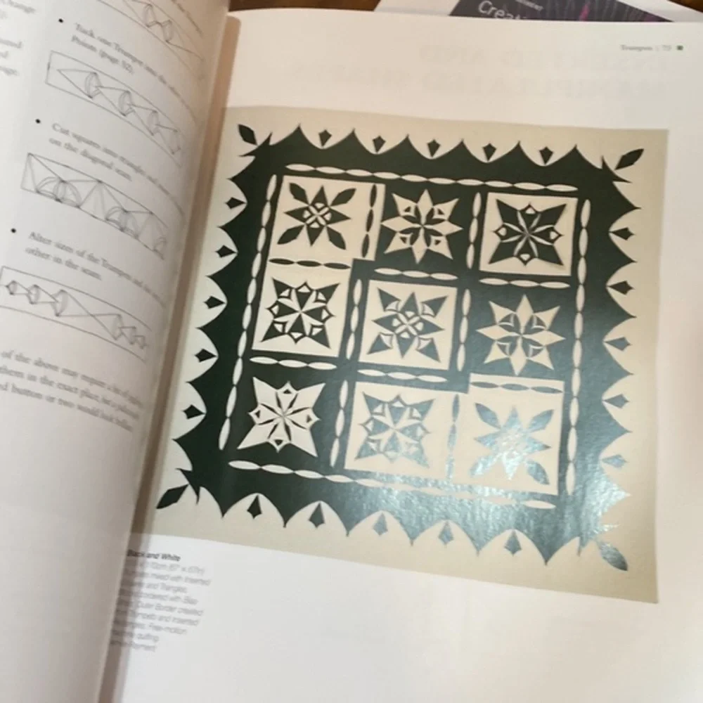 Signed Creative Tucks & Textures Jennie Rayment Quilting Embroidery HC